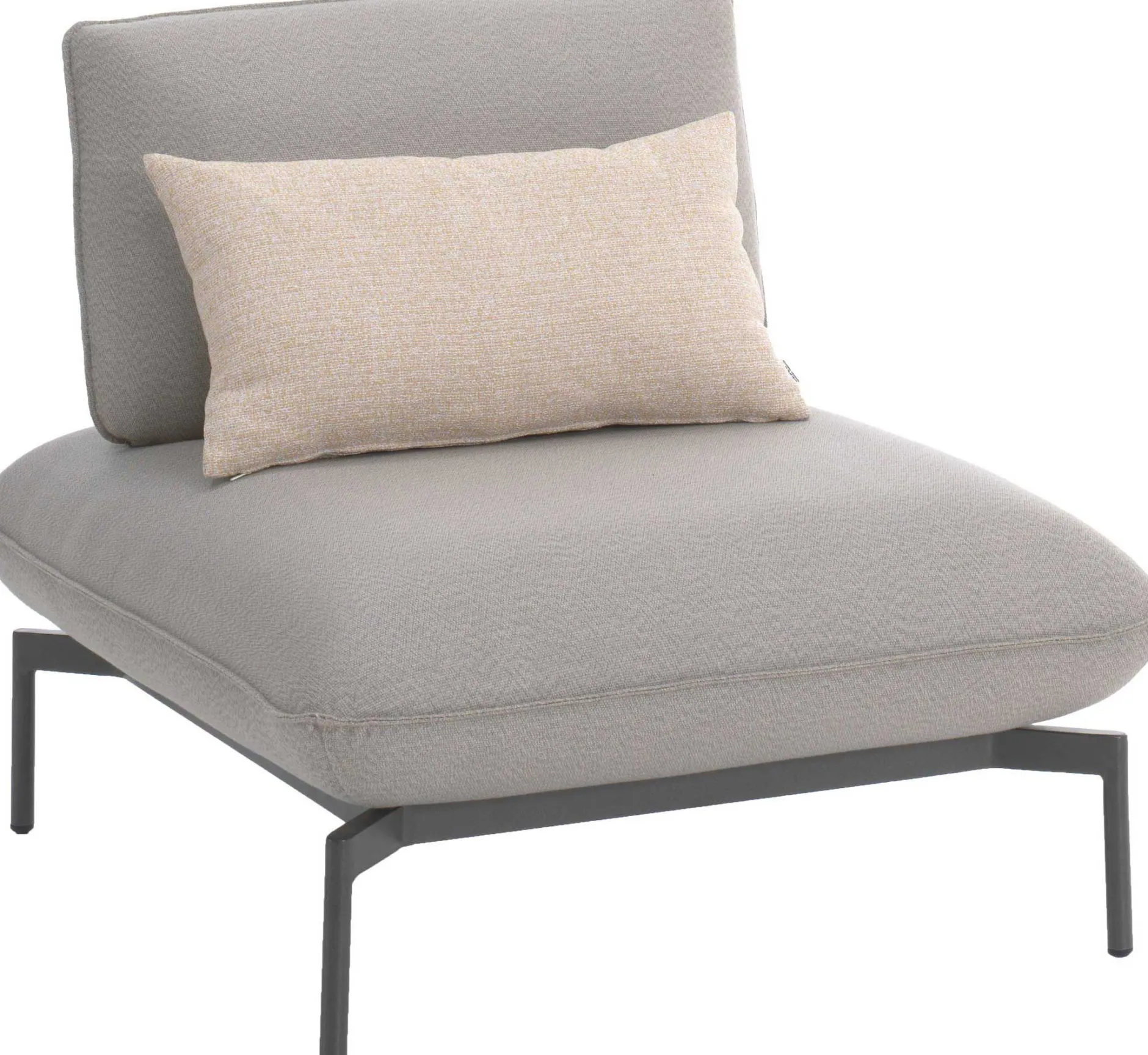 Garten-Lounge-Set Todo Gescova - Hellgrau - Textileen