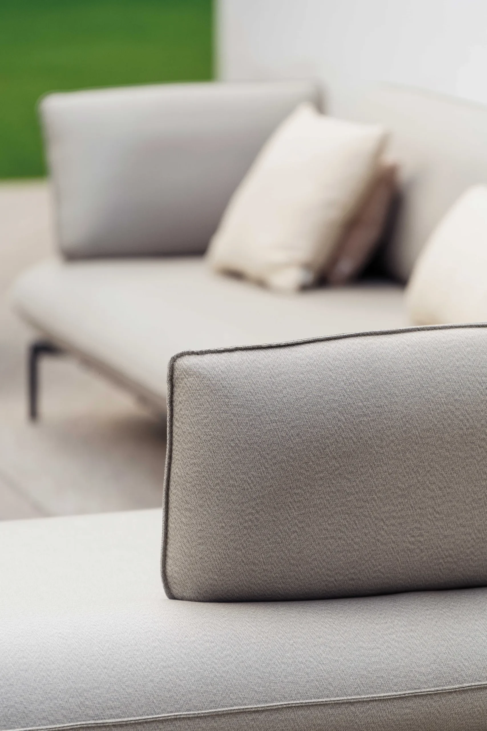 Garten-Lounge-Set Todo Gescova - Hellgrau - Textileen