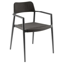 Gartenstuhl Pili Gescova - Aluminium/Textil - Aluminium Anthrazit