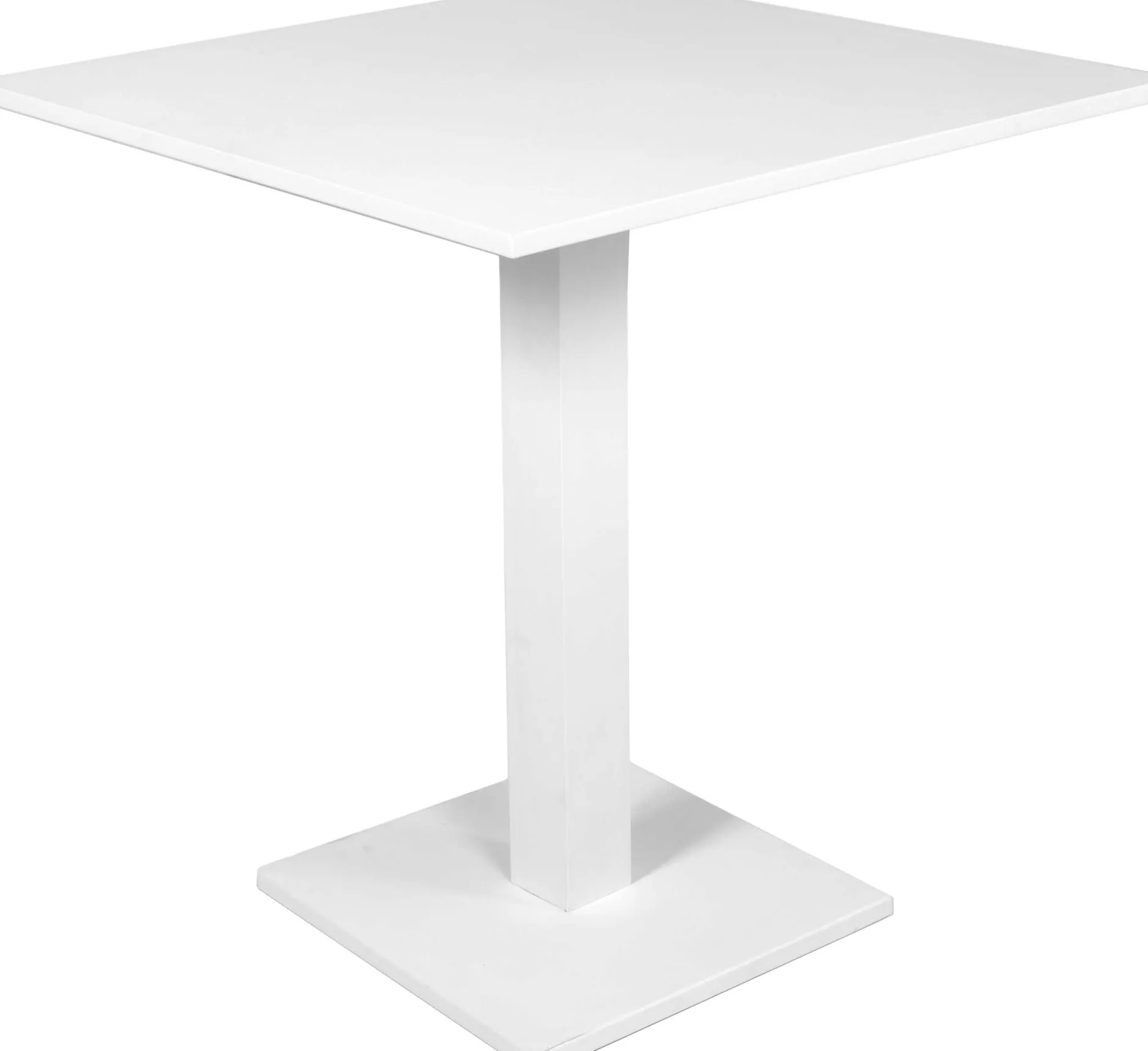 Gartentisch Fremantle klappbar - Gescova - Aluminium - 70x70 cm - Weiß