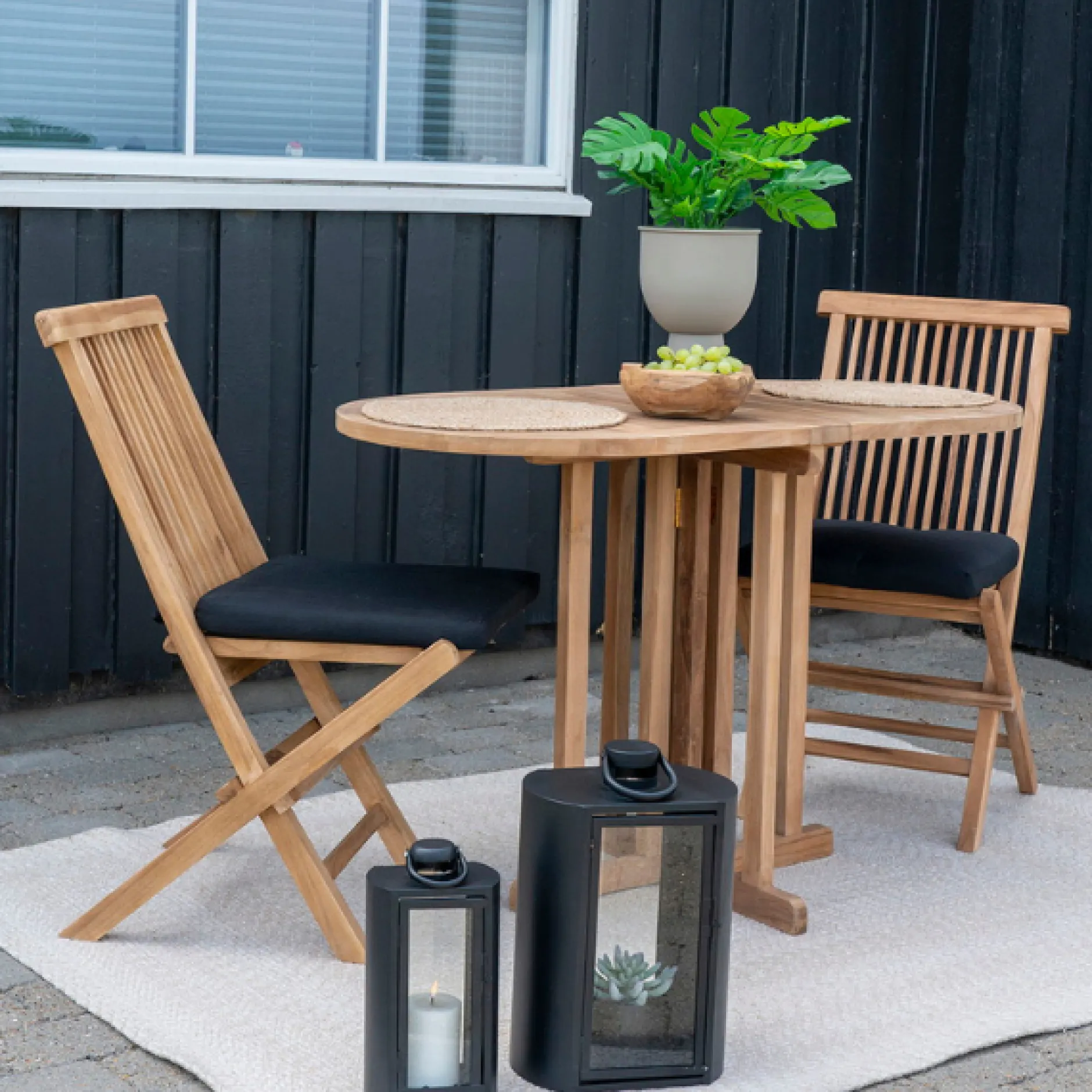 Gartentisch Huelva - 120x60x75 cm - Teakholz