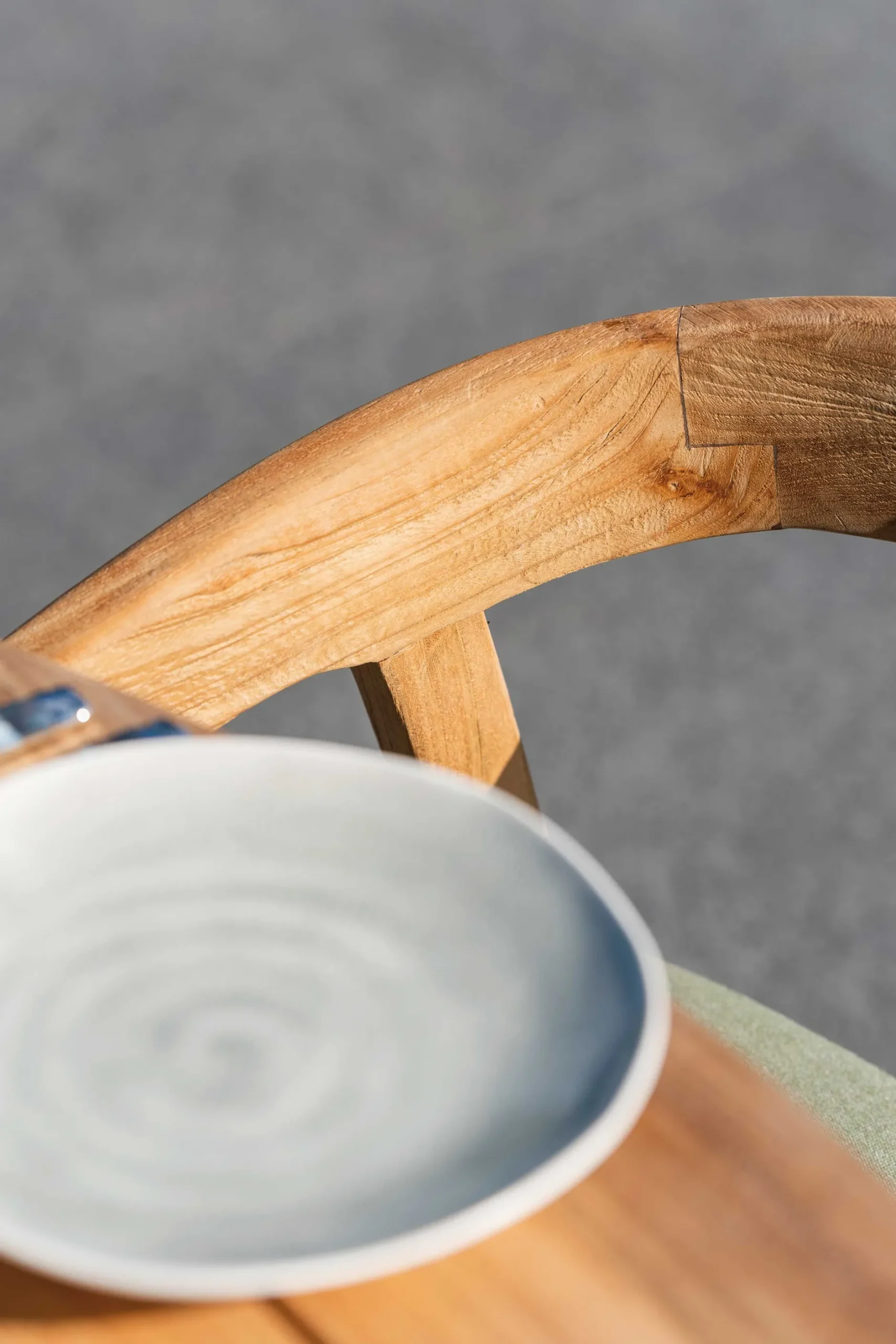 Gartentisch Java Gescova - Teakholz massiv - Ø165 cm - Braun