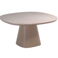 Gartentisch Romero Gescova - Aluminium und Keramik - Ø150 x 75 cm - Beige