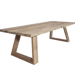 Gartentisch Victoria Gescova - Recyceltes Teakholz - 250x100x77cm - Braun