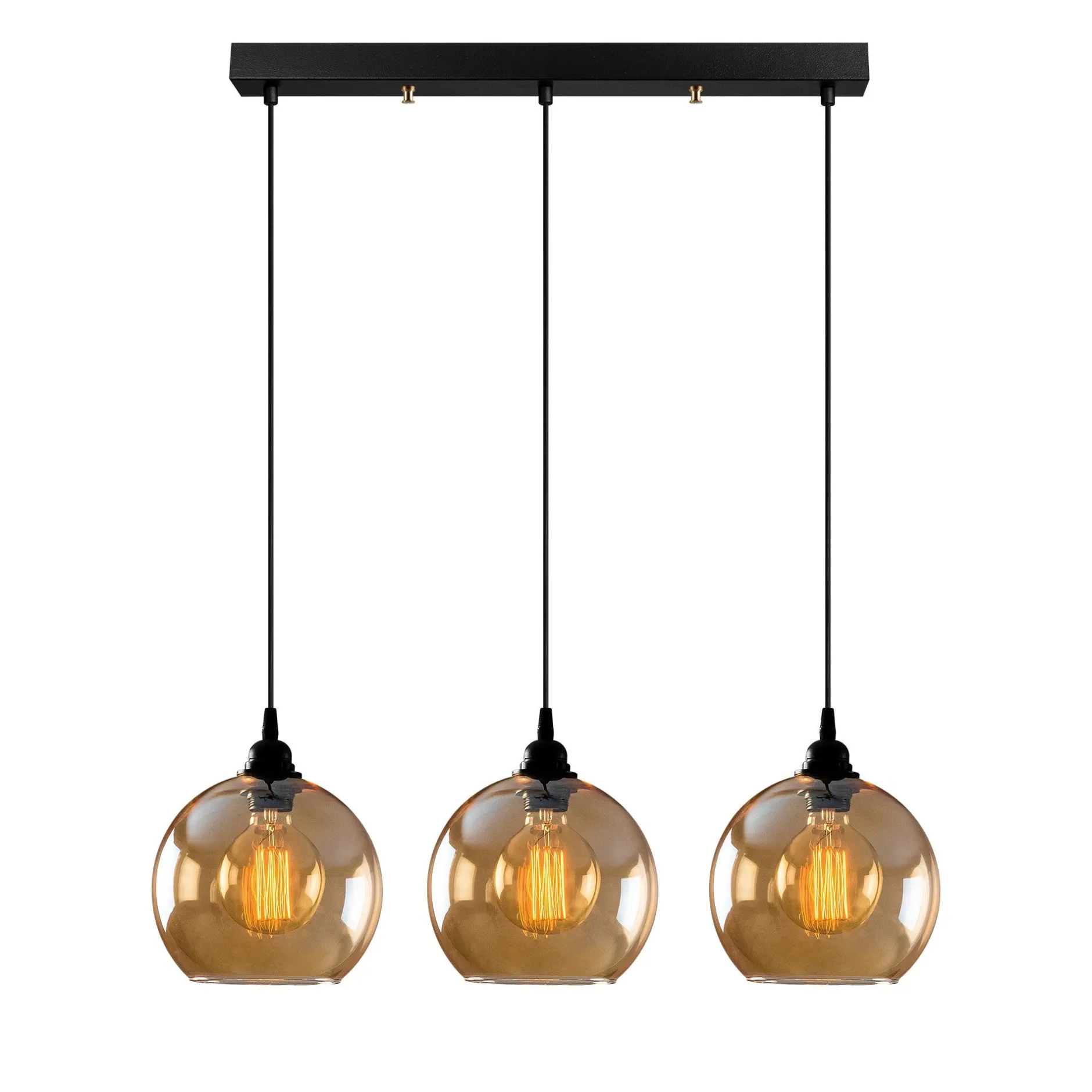 Gold Kronleuchter | METALLGEHÄUSE | Gold, Schwarz