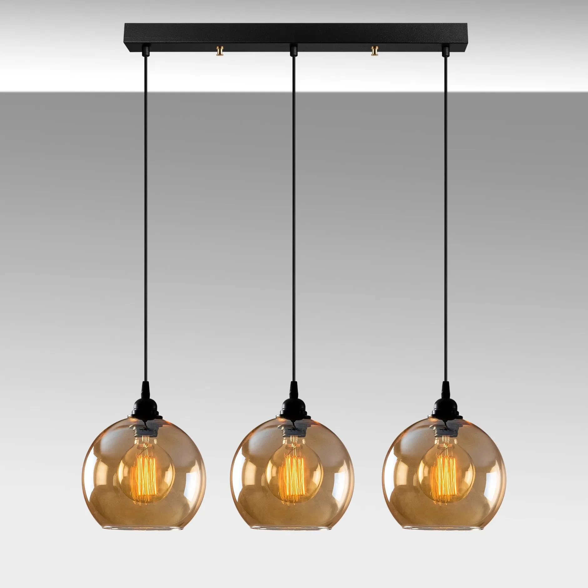 Gold Kronleuchter | METALLGEHÄUSE | Gold, Schwarz