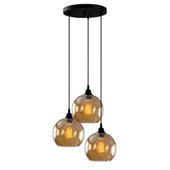 Gold Kronleuchter | METALLGEHÄUSE | Gold, Schwarz