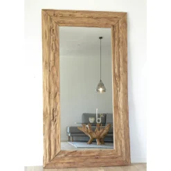 Granada Spiegel - 101x180 cm - Teakholz