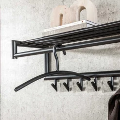 Gunmetal Rundrohr Kleiderbügel