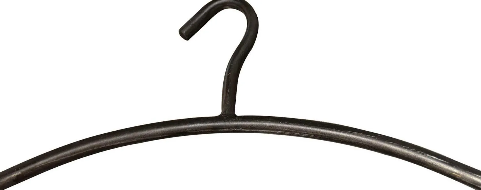 Gunmetal Rundrohr Kleiderbügel