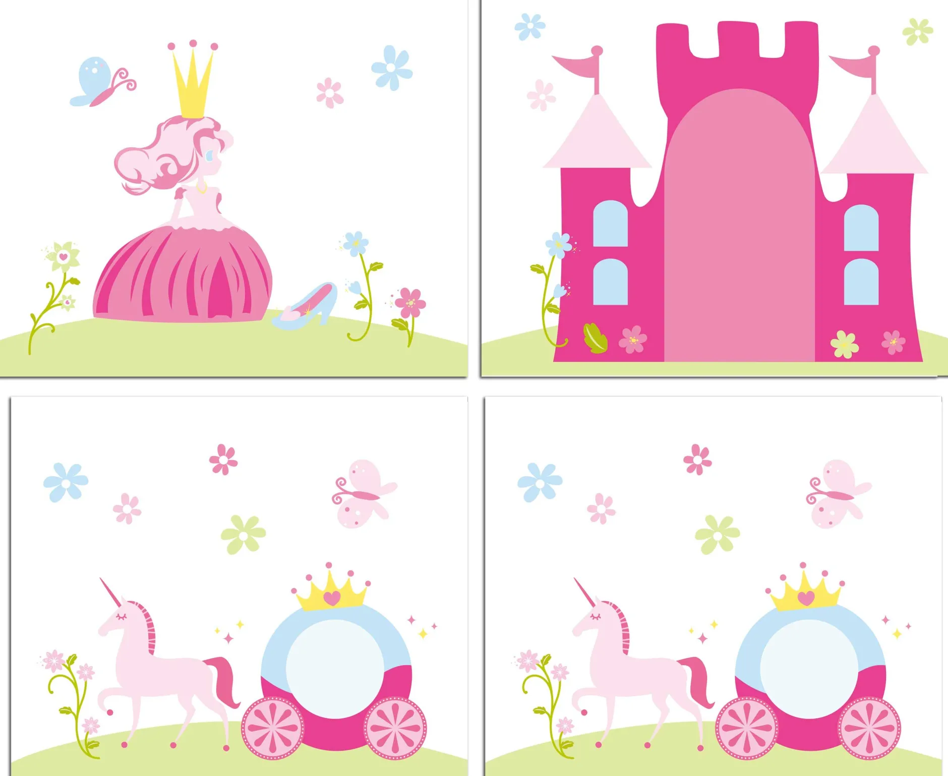 Halbhochbett Forrest mit Bettzelt, Tunnel und Aufbewahrungstaschen Princess - Buchenholz