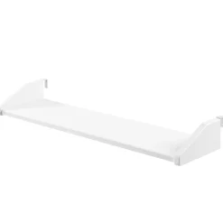 Halbhochbett Pip 90x200 cm mit 1 Wandregal-weiß