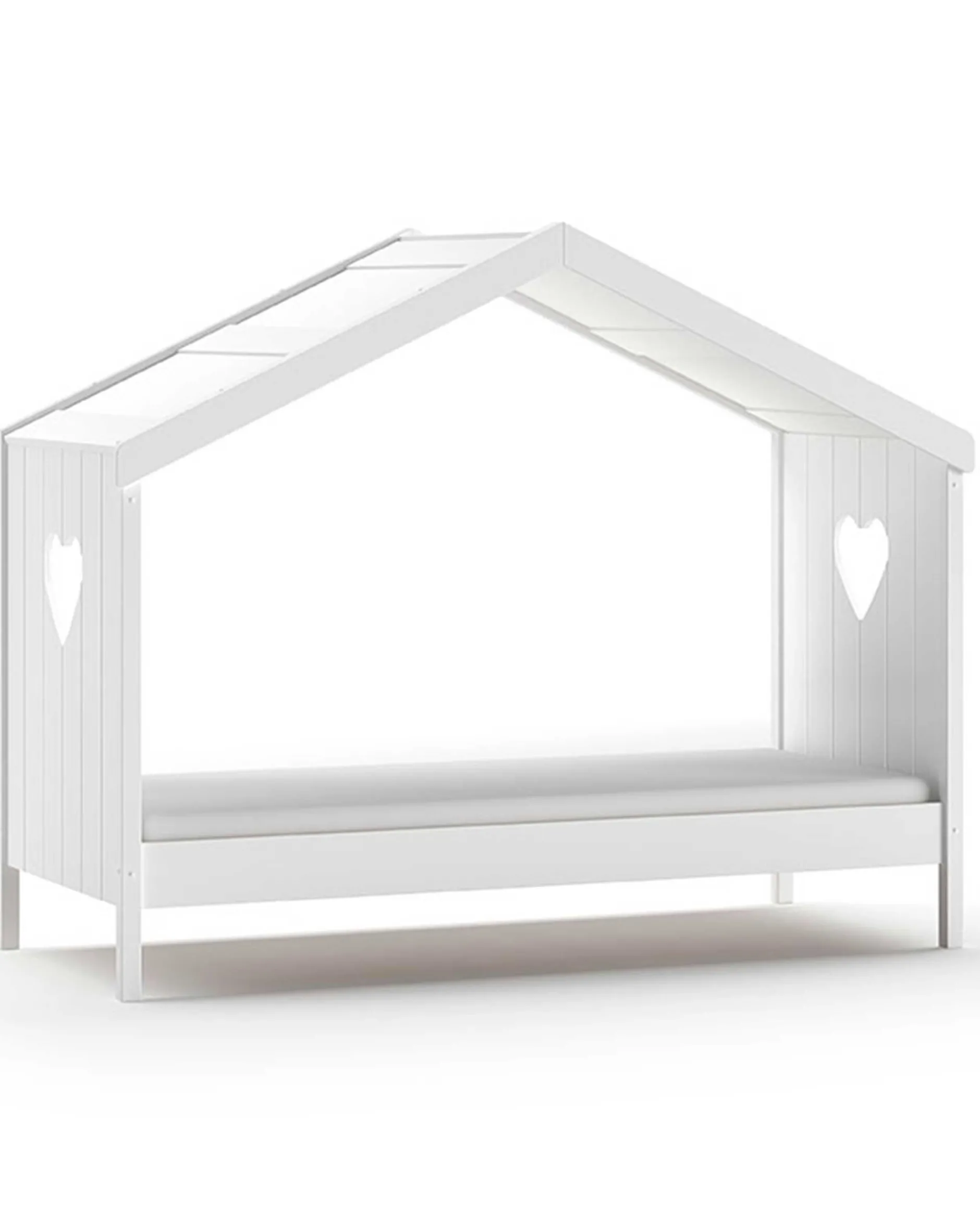 Hausbett Amori 90x200 cm - weiß