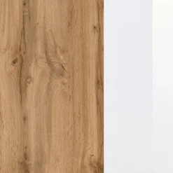 Helina 1 2-teiliger Badezimmerschrank - Eiche/Weiß