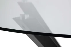 Hennie Runder Esstisch - Ø119cm - Tischplatte aus Glas