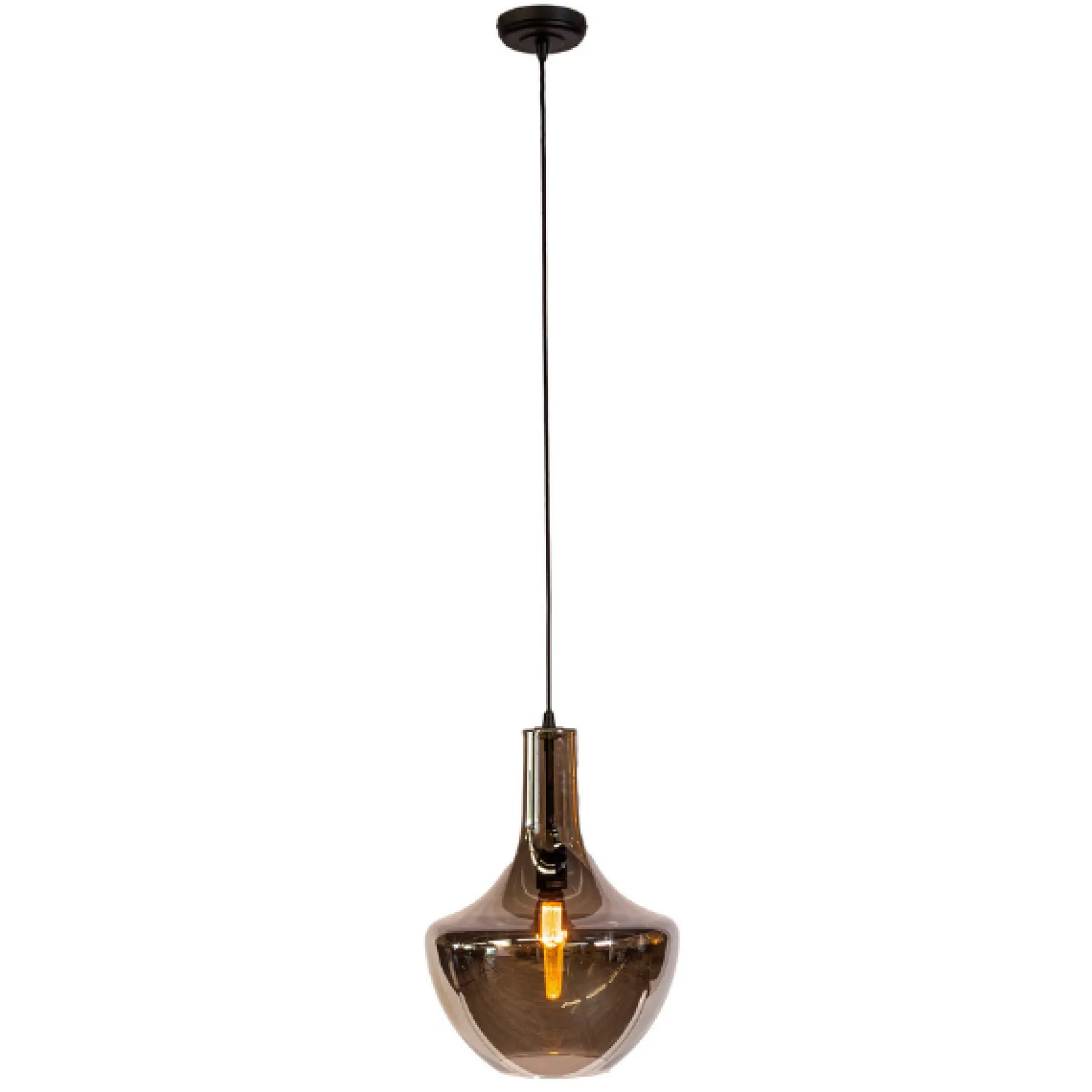 Hängeleuchte Fumé 37cm - fumé Glas
