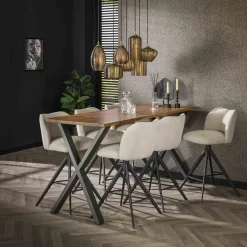 Hängeleuchten-Set Denz | 40 x 93 x 150 cm | Farbe Bernstein