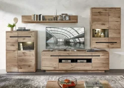 Hängeschrank Bellini 90cm 2 Türen - Eiche/anthrazit