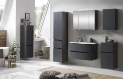 Hängeschrank Brama/Kornel/Pisca 40cm 1 Tür - graphit/mattgrau