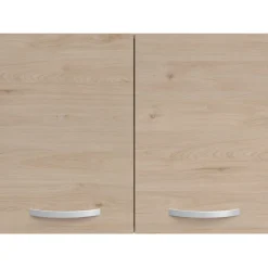 Hängeschrank Eko 80cm mit 2 Türen - Eiche