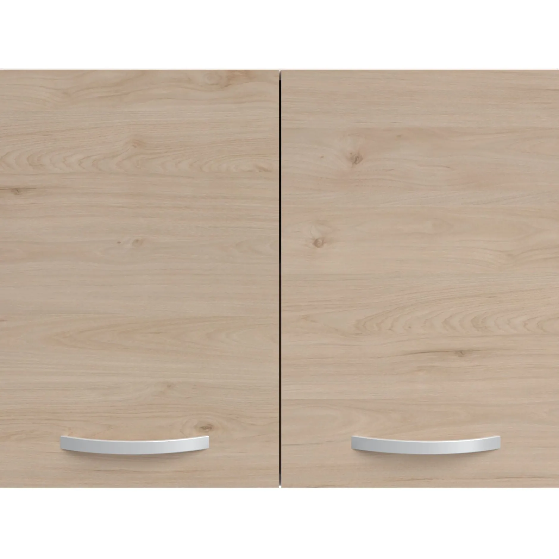 Hängeschrank Eko 80cm mit 2 Türen - Eiche