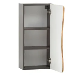 Hängeschrank Karan 37cm 1 Tür - Eiche/anthrazit