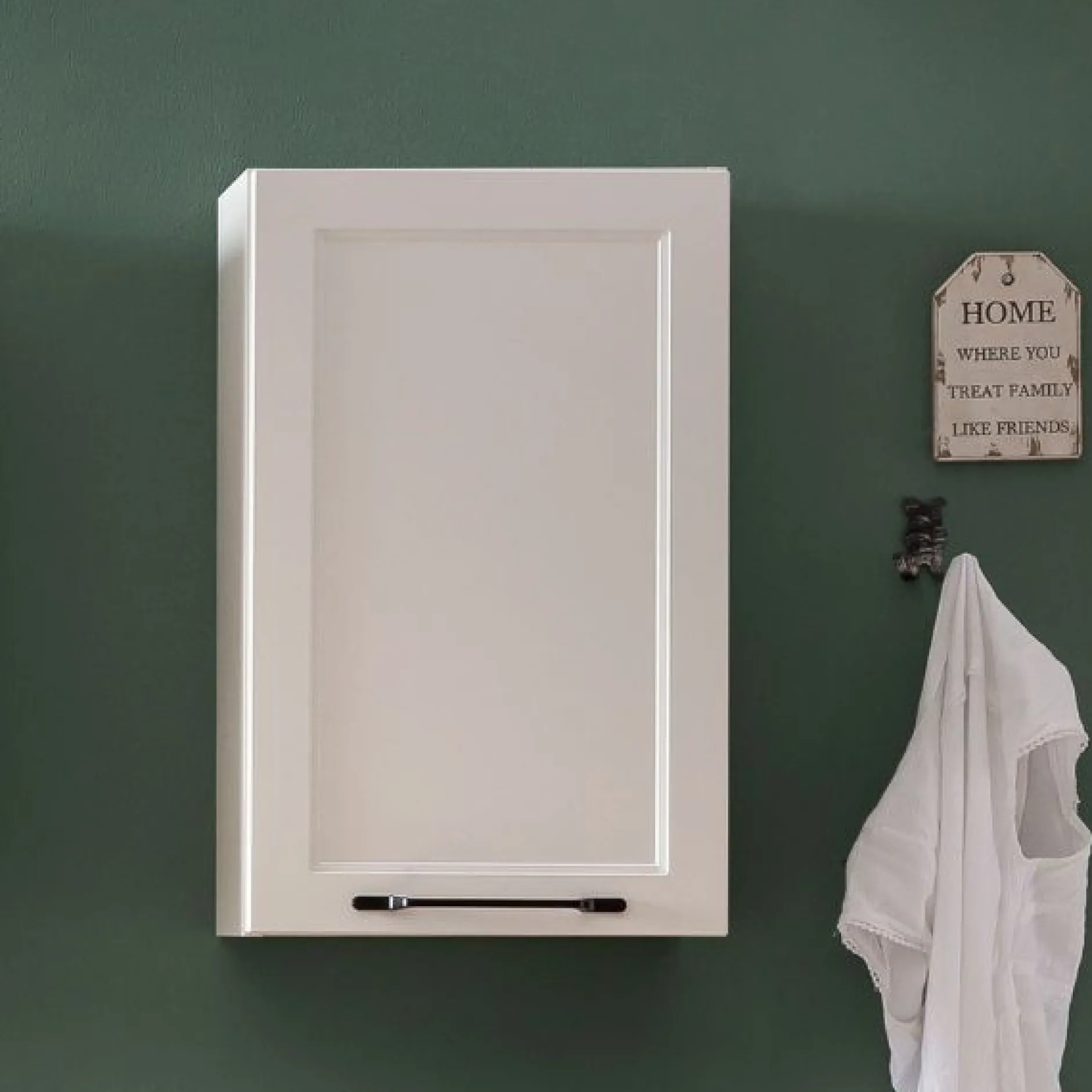 Hängeschrank Meran | 40 x 20 x 64 cm | Weiß