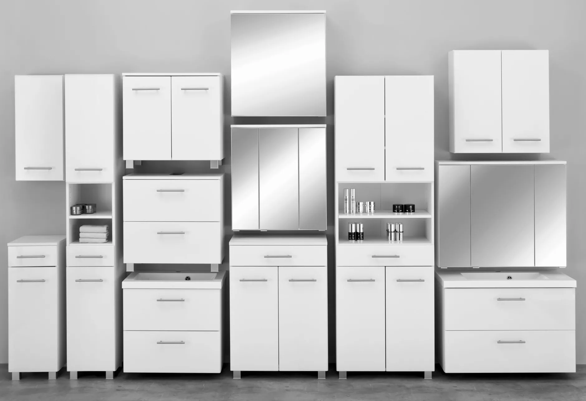 Hängeschrank Pollet 30cm 1 Tür - weiß
