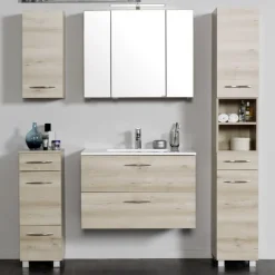 Hängeschrank Portofino | 30 x 20 x 64 cm | Beech Oak Design