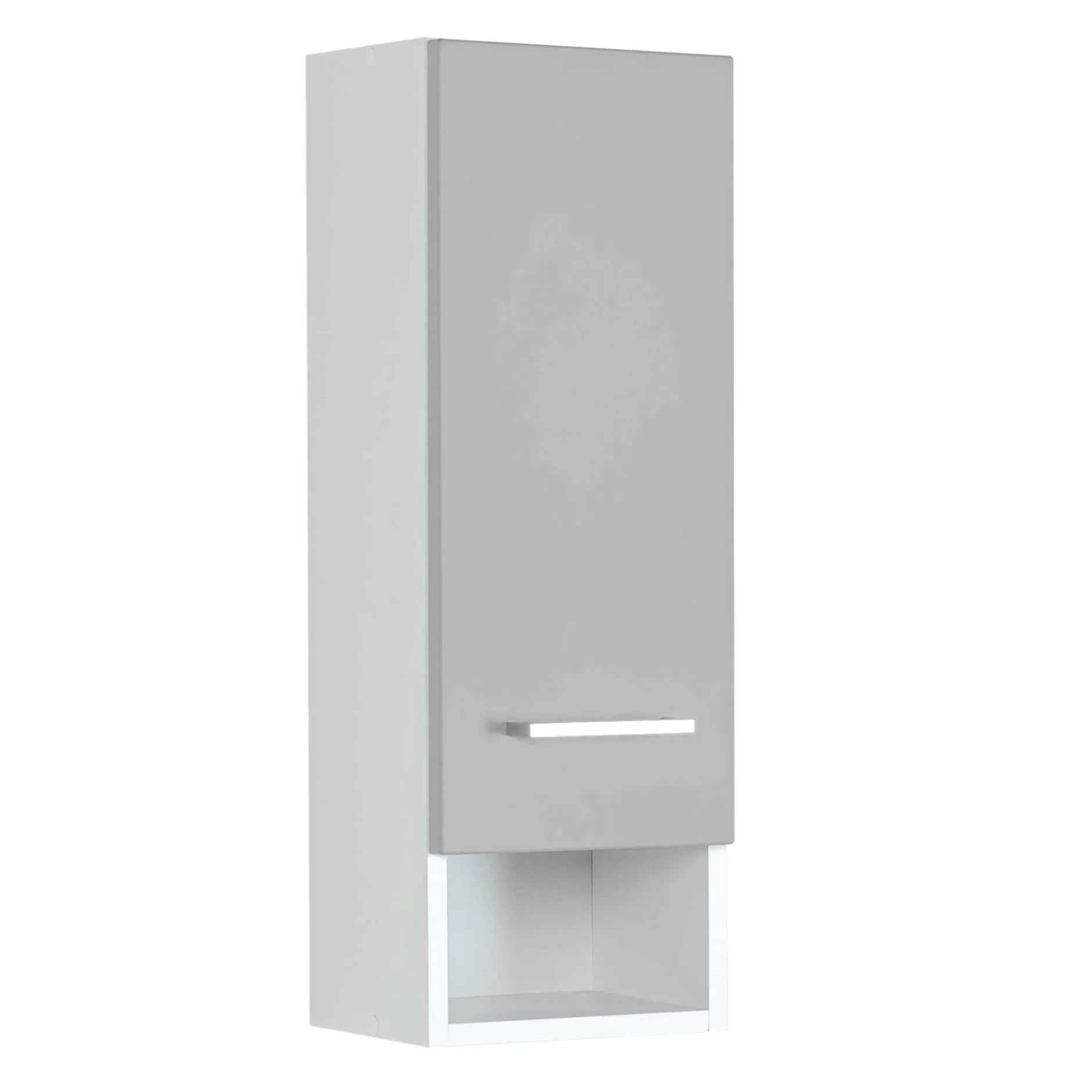 Hängeschrank Ricca 25cm 1 Tür - weiß/hellgrau