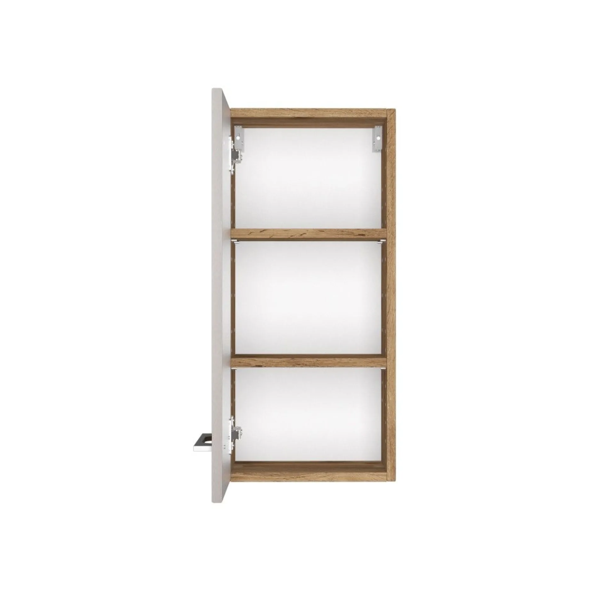 Hängeschrank Sefa 30cm 1 Tür - Eiche/Weiß