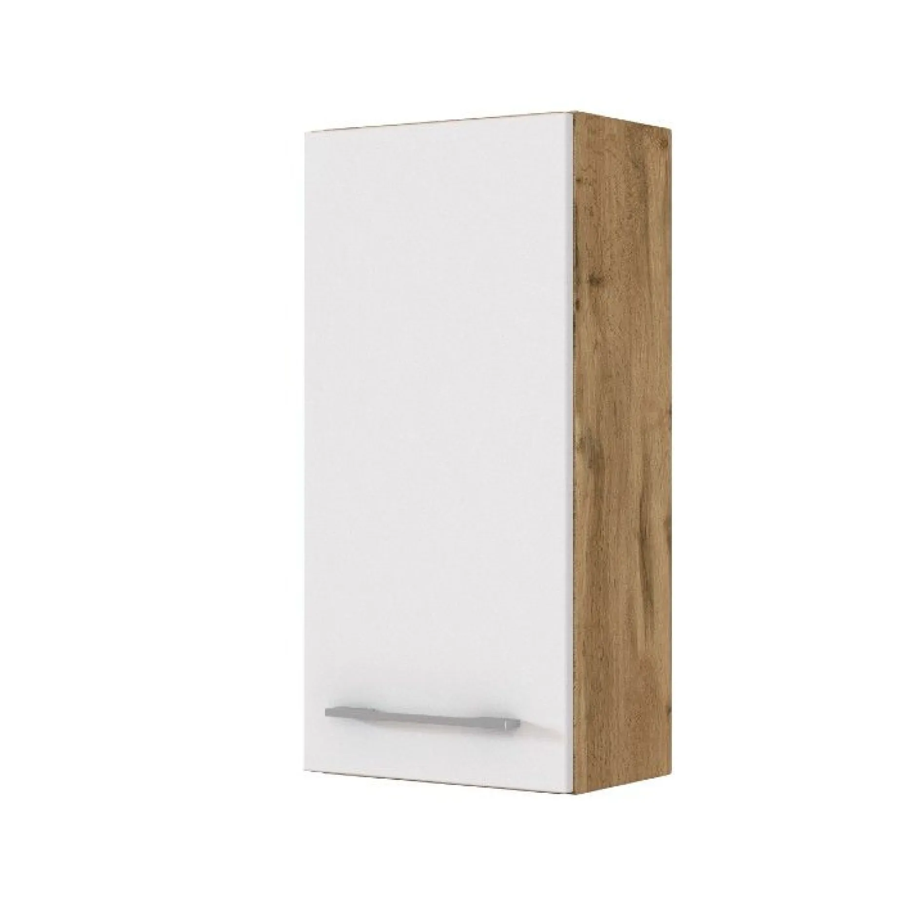 Hängeschrank Sefa 30cm 1 Tür - Eiche/Weiß