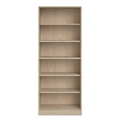 Hobby-Bücherregal 198 cm - 5 Fachböden - Eiche