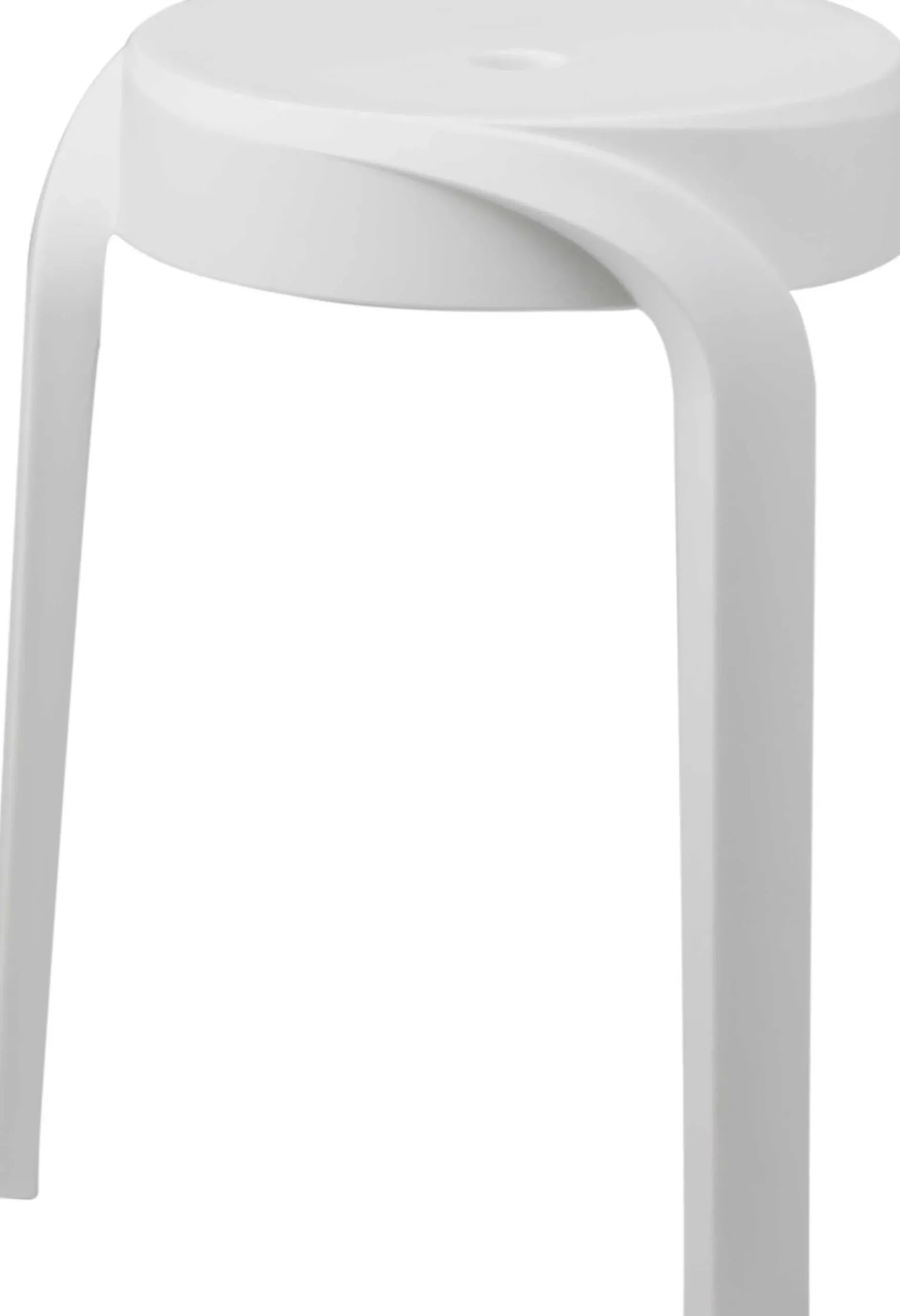Hocker Aimee - 6er Set - weiß