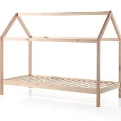 Home Bett Dallas 1 90x200 mit Bettkasten - Kieferholz