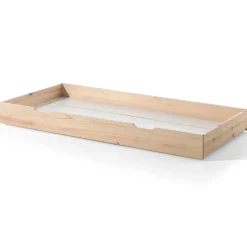 Home Bett Dallas 3 90x200 mit Bettkasten - Kieferholz