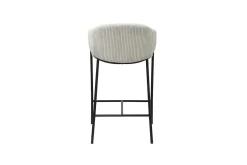 Hugo Corduroy Counterstool Hellgrau