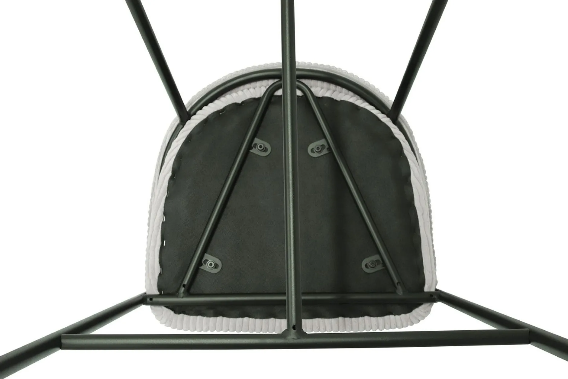Hugo Corduroy Counterstool Hellgrau