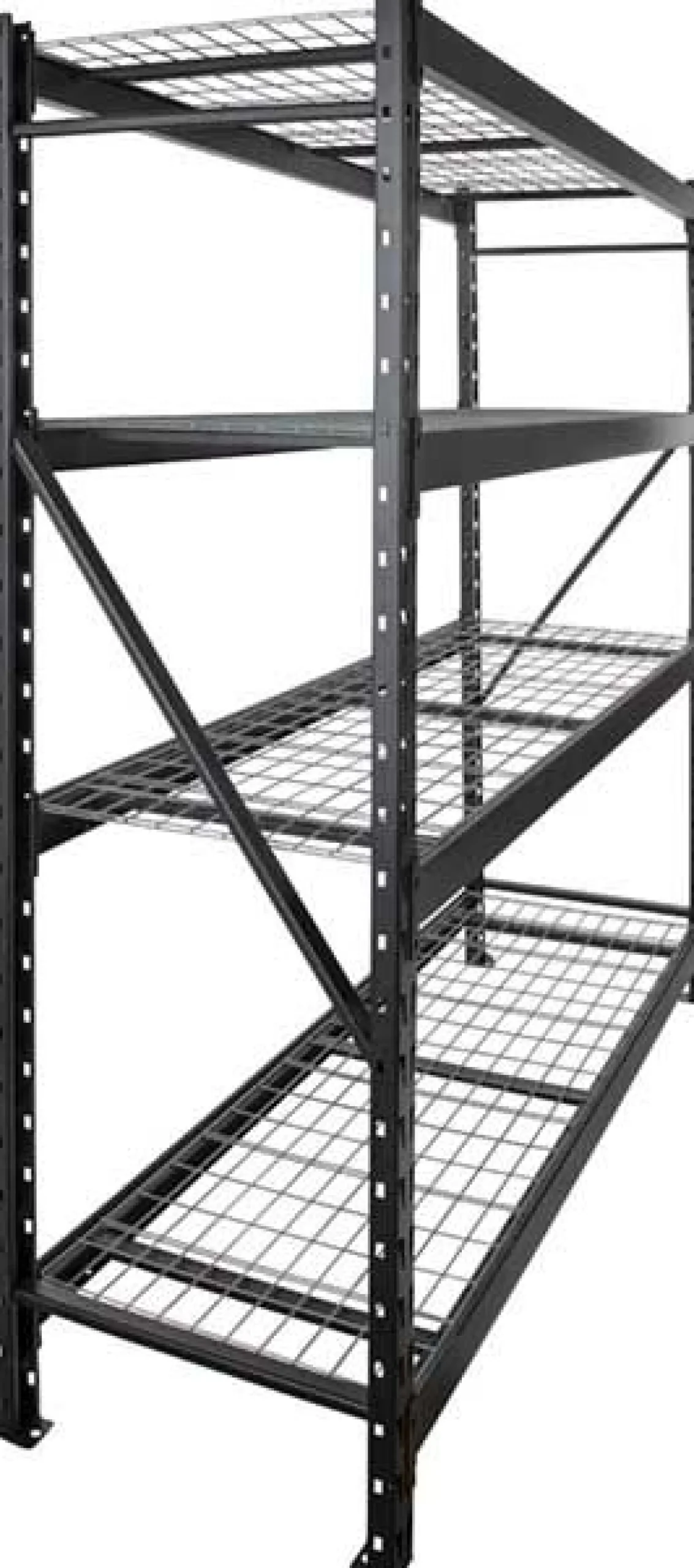 Industrieregal 500 kg - schwarz