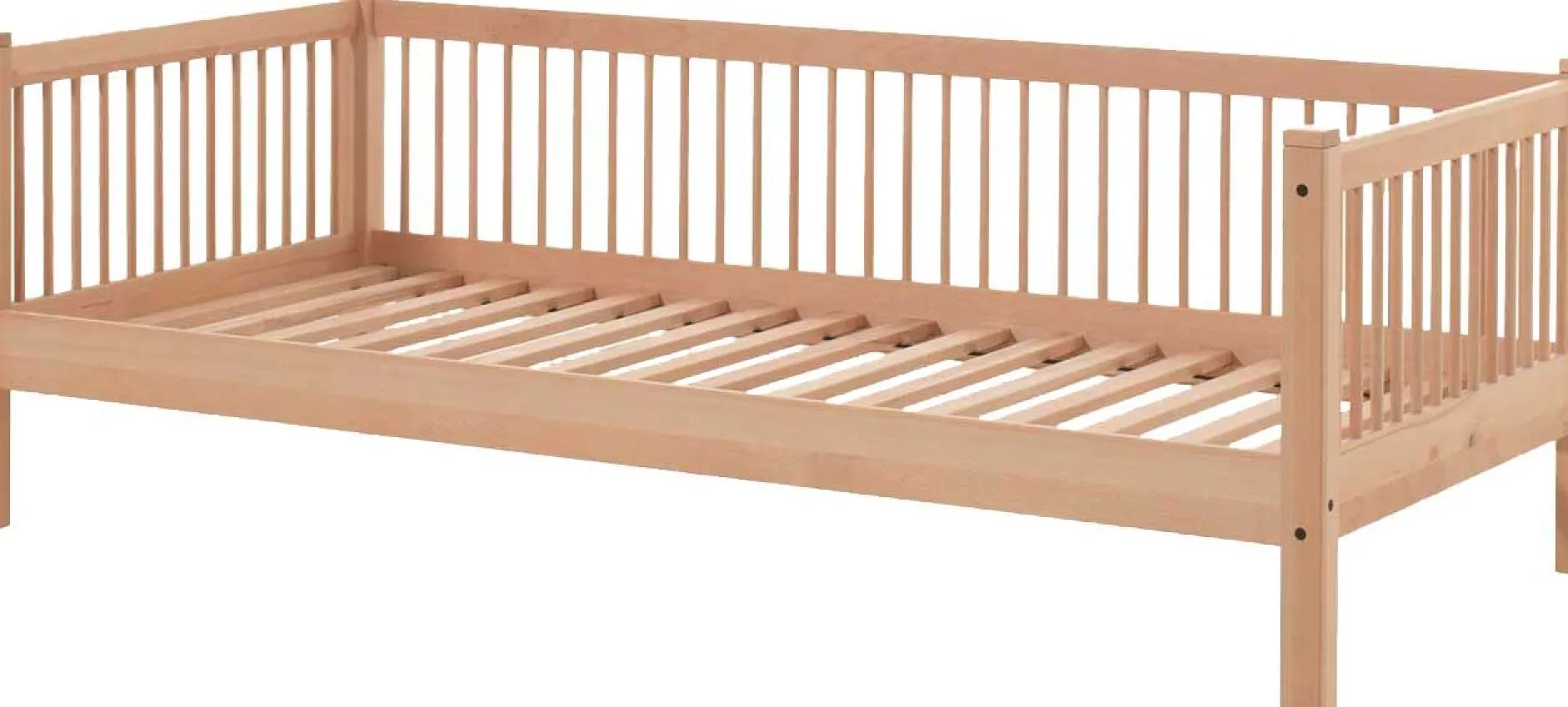 Kabinenbett Forrest 90 x 200 cm mit Rollbett - Buche
