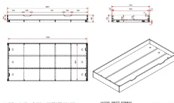 Kabinenbett Friedrich 90x200 mit Bettkasten Kiefer - weiß