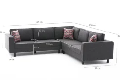 Kale Ecksofa | BUCHENHOLZ | Anthrazit