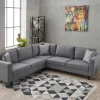 Kale Ecksofa | BUCHENHOLZ | Grau