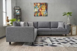 Kale Ecksofa | BUCHENHOLZ | Grau