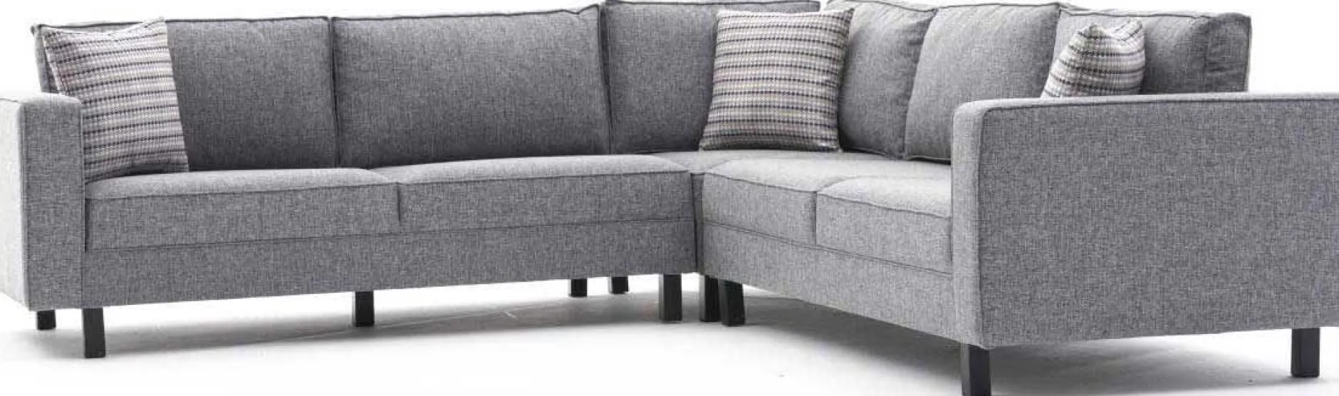 Kale Ecksofa | BUCHENHOLZ | Grau