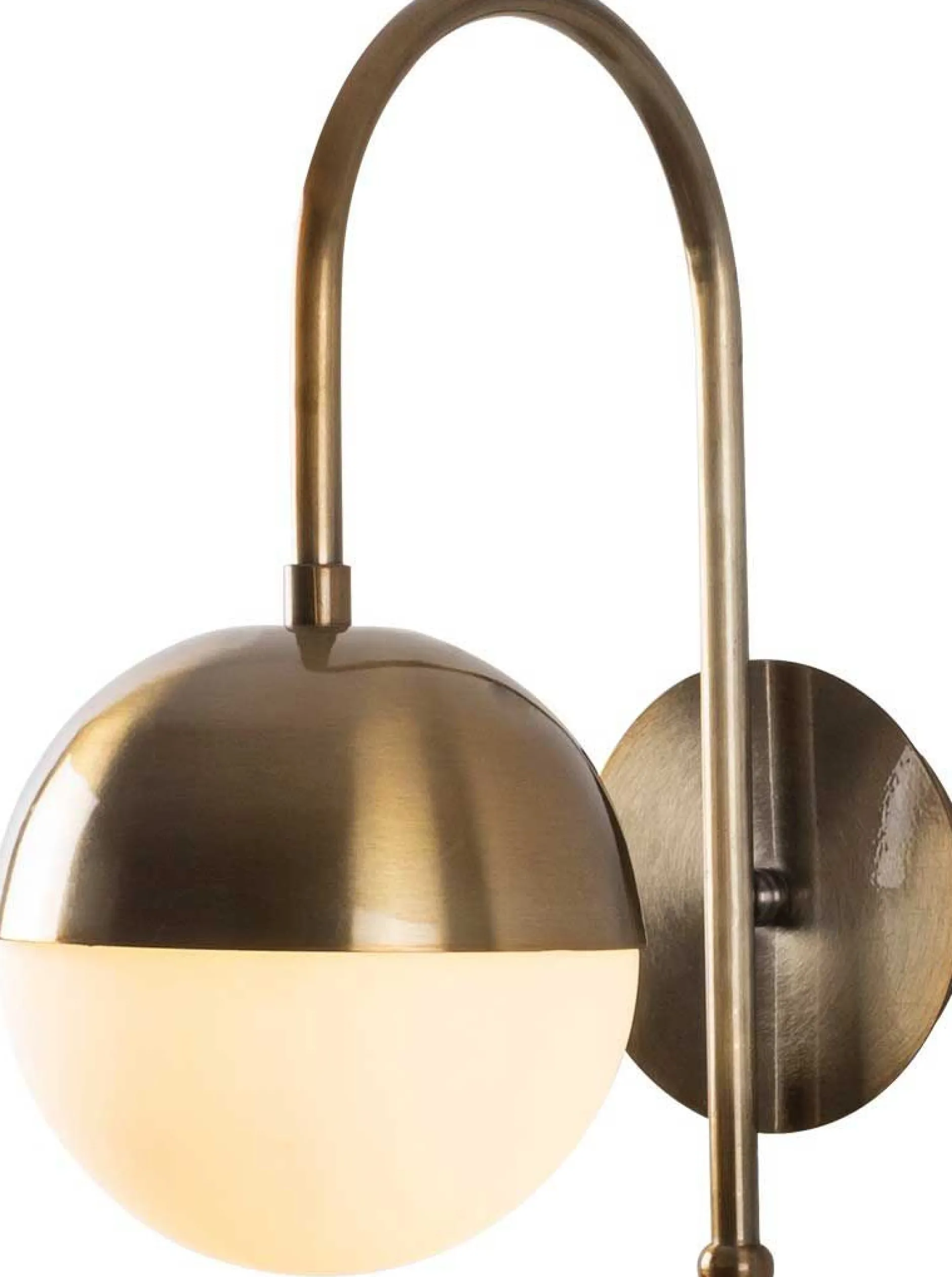 Karsor Wandleuchte | METALLGEHÄUSE | Vintage, Weiß