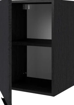 Küchenhängeschrank Anna - 40x36x58cm - Eiche schwarz Dekor
