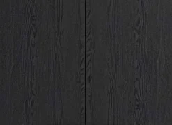 Küchenoberschrank Anna - 80x36x58cm - 2 Türen - Eiche schwarz Dekor