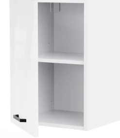 Küchenschrank Bianco - 40x36x58cm - 1 Tür - Hochglanz weiß