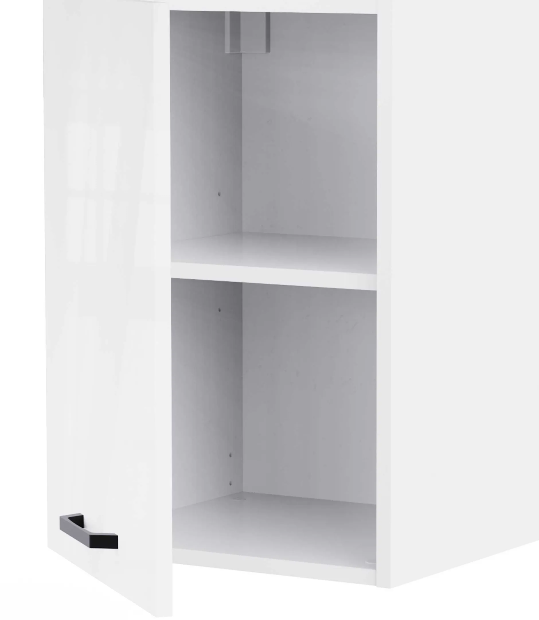 Küchenschrank Bianco - 40x36x58cm - 1 Tür - Hochglanz weiß